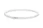 Preview: Elegante Matinee Perlenkette weiß rund 8-9 mm, 55 cm, Zirkonia-Schmuckverschluss 925er Silber mit Perle, Gaura Pearls, Estland